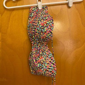 Victoria Secret multi color bathing suit top